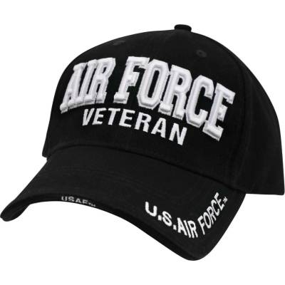 ROTHCO DELUXE AIR FORCE VETERAN baseball ČERNÁ 3959