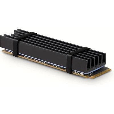 AXAGON Cooler for M. 2 SSD, passive, alum. , AXAGON CLR-M2L10 (CLR-M2L10)