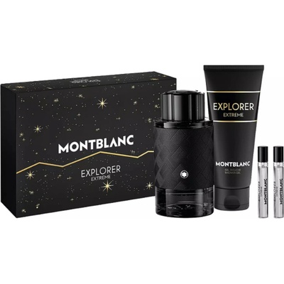 MontBlanc Explorer Extreme EDP 100 ml + EDP 2 x 7,5 ml + sprchový gel 100 ml darčeková sada