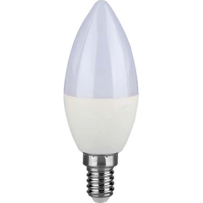 V-TAC LED žárovka E14, C37, 2,9W, 250lm, 180° Studená bílá