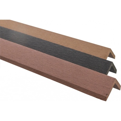 Ukončovací lišta WPC Guttadeck, 40 x 40 x 2900 mm, teak GU4394298