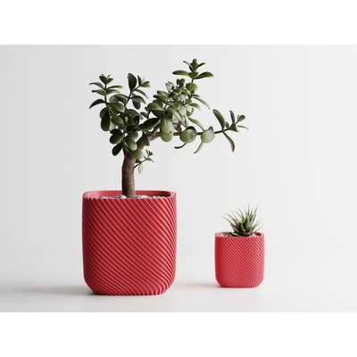 Кашпа Malibu розов