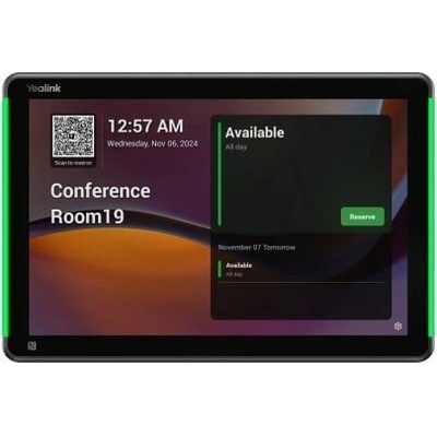 Yealink RoomPanel Plus E2 25,6 cm (10.1") 1280 x 800 px LCD 802.11a, 802.11b, 802.11g, Wi-Fi 4 (802.11n), Wi-Fi 5 (802.11ac) Šedá Bluetooth (1303196)