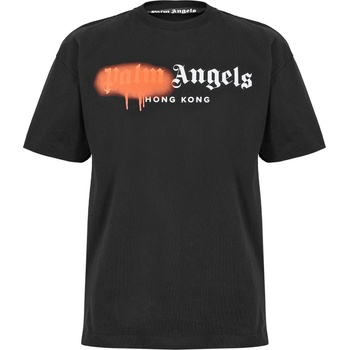 Palm angels Тениска PALM ANGELS Palm Las Vegas Tee Sn99 - Black Orange