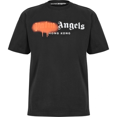 Palm angels Тениска PALM ANGELS Men's Las Vegas T-Shirt - Black Orange