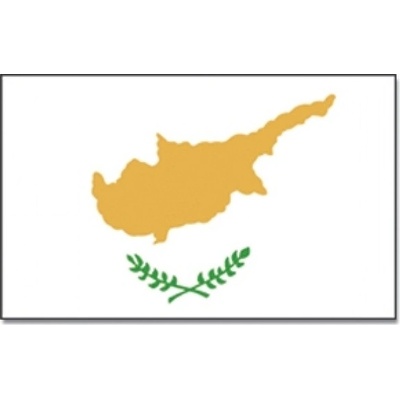 Vlajka Cyprus 30 x 45 cm na tyčke