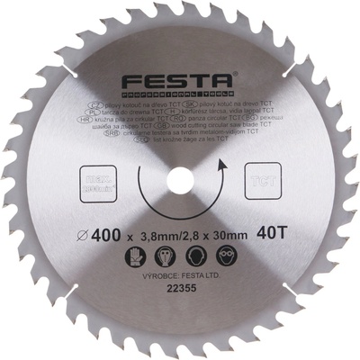 Festa pilový kotouč SK 400/3,8/30 z40