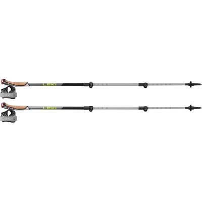 LEKI Щеки за нордик ходене Leki Traveller Alu Nordic walking poles - Black / Silvergray / Neon Yellow - размер 90-130 cm (526-0649-0211)