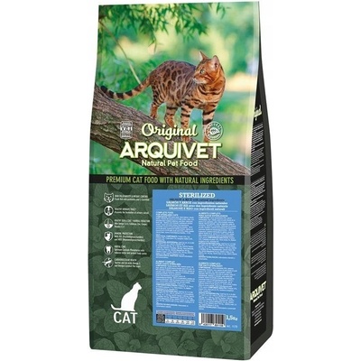 ARQUIVET mix príchutí pre sterilizované mačky 7 kg