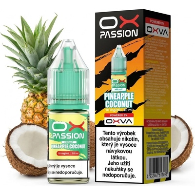 Oxva Ox Passion Salts Pineapple Coconut 10 ml 10 mg