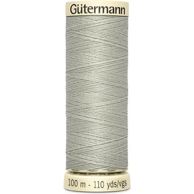 Nit PES Gütermann 100 (100m) - univerzální barva 854 - šedá