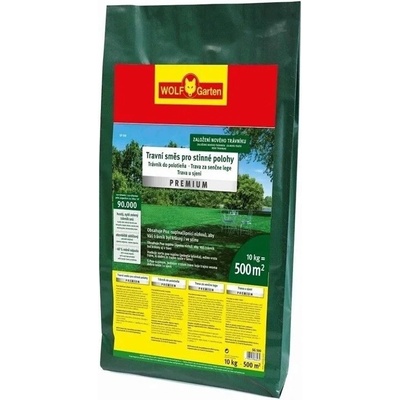WOLF-Garten Trávnikové osivo SP 500 TRÁVNIK DO TIEŇA PREMIUM