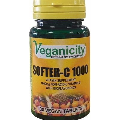 Veganicity Vitamin C nekyselý 1000 mg 30 tabliet