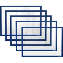 Allboards A4 magnetická kapsa modrá-sada 5 ks KPL5-RMA4B