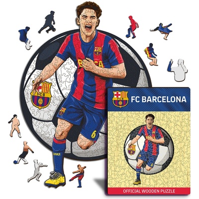 Fan-shop Dřevěné BARCELONA FC Gavi 150 dílků