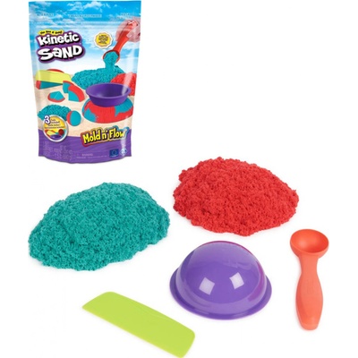 SPIN MASTER Kinetic Sand modelovací sada tekutý písek 680g s nástroji – Zboží Mobilmania