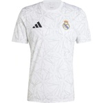 adidas Real Madrid Pre Match Shirt 2024 2025 Adults - White
