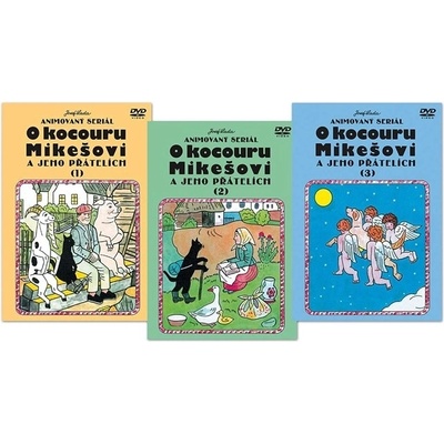 O Mikešovi DVD