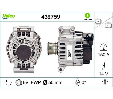 Alternátor VALEO 439759