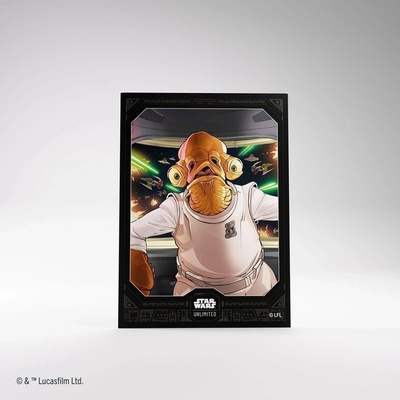 Gamegenic Star Wars: Unlimited Art Sleeves Admiral Ackbar obaly 62 ks