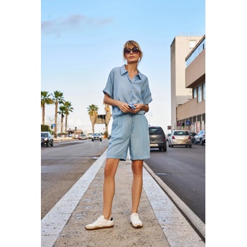 Moodo Сини дамски шорти Moodo Moodo | Sin | ЖЕНИ | XS