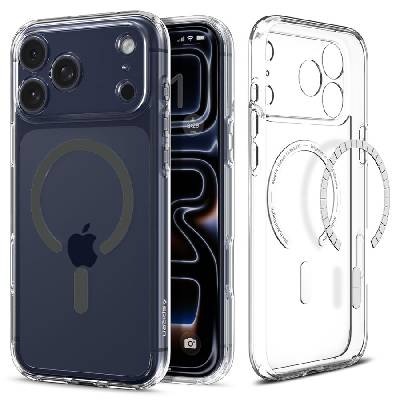 ultra hybrid mag magsafe iphone 17 pro clear/graphite (8800283314793)