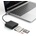 HYPER by Sanho HyperDrive USB-C Pro Card Reader - четец за microSD, SD и CF карти памет за мобилни устройства с USB-C (черен)