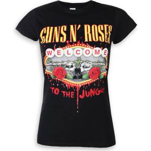 ROCK OFF тениска метална дамски Guns N' Roses - Добре дошли To Джунглата - ROCK OFF - GNRTS28LB