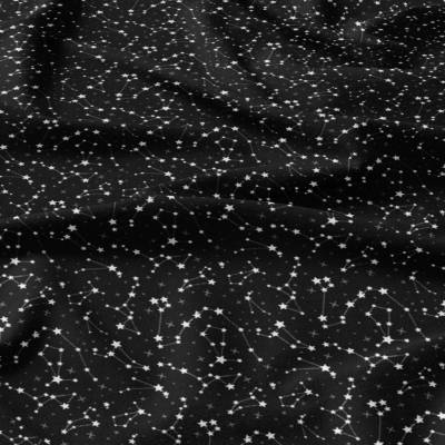 Bavlnená látka vzor galaxia na čiernom podklade, metráž 160 cm