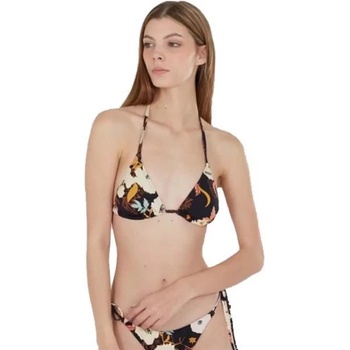 Fundango Innisfil Triangle bikini top - Black (Sweet Grape)