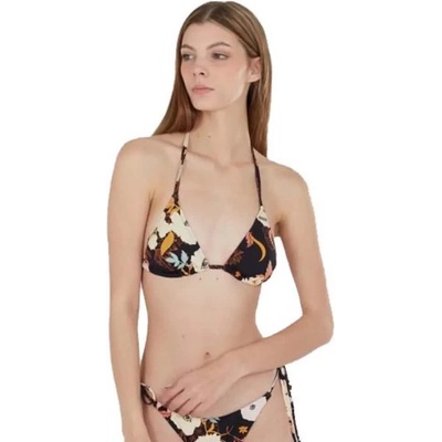 Fundango Innisfil Triangle bikini top - Black (Sweet Grape)