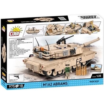 Cobi 2622 Armed Forces Abrams M1A2, 1:35, 975 k, 1 f