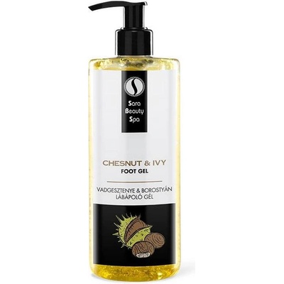 Sara Beauty Spa Masážní gel na nohy Kaštan a Břečťan 500 ml