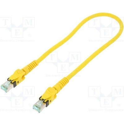 Harting 09488585745005 Patch S/FTP Cat 6a lanko Cu 0,5m žlutý