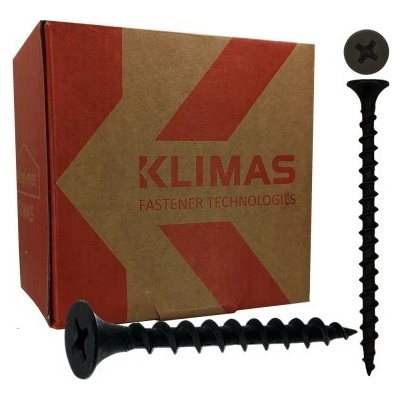 Vruty / Skrutky sadrokartón-drevo 4,2X70mm - 250ks