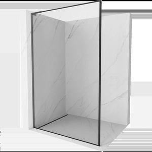 Mexen Kioto L душкабина Walk-in 60 x 200 см, черна рамка, gun metal - 800-060-103-95-70 (800-060-103-95-70)