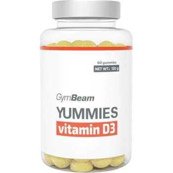 GymBeam Vitamín D3 Yummies 25 mcg [60 желирани бонбони]
