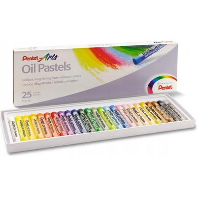 Pentel Pentel Olejové pastely 25 barev