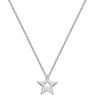 Hot Diamonds Strieborný náhrdelník s hviezdičkou Amulets DP722