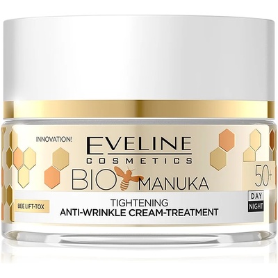 Eveline Cosmetics Bio Manuka стягащ и изглаждащ крем 50+ 50ml
