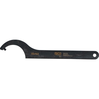 BGS technic Hákový klíč s čepem 58 - 62 mm BGS 74217