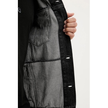 Karl Lagerfeld Jeans Дънково яке Karl Lagerfeld Jeans в черно преходен модел с уголемена кройка A4M14013 (A4M14013)
