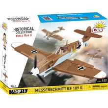 COBI 5761 II WW Messerschmitt BF 109 G, 1:32, 348 k, 1 f