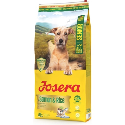 Josera Dog All Sizes Senior with Salmon & Rice 12,5 kg