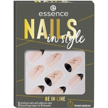 Essence Nails In Style umělé nehty 12 Be In Line 12 ks