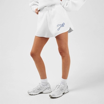 Image 1 of Jack Wills Поларени къси панталони Jack Wills Women's Fleece Jogger Shorts - Vintage White