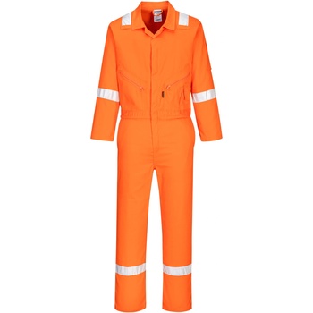 Portwest Работен гащеризон Ionaв сигнално оранжев цвят за висока видимост (C814ORR)