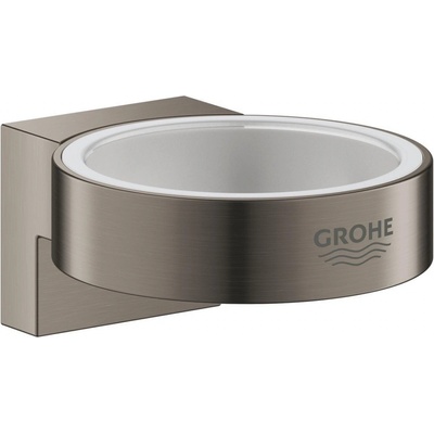 GROHE SELECTION Držiak pohárov bez skleničkykartáčovaný Hard Graphite 41027AL0