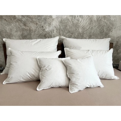 TiaHome Pérový polštář s chmýřím standard 90x70