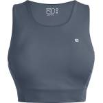 Ortovox Дамски спортен сутиен Ortovox Women's All Mountain Top Sports bra - Dark Arctic Grey (114-3890-0313)